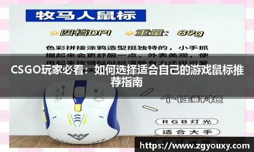 CSGO玩家必看：如何选择适合自己的游戏鼠标推荐指南
